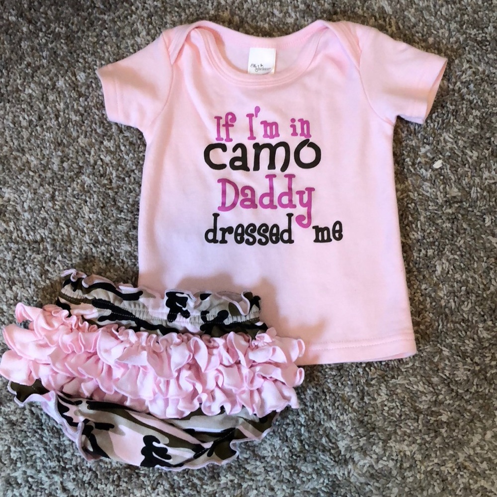Shirt with matching bloomers